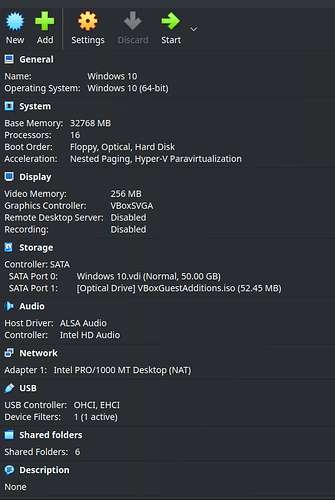 virtualbox