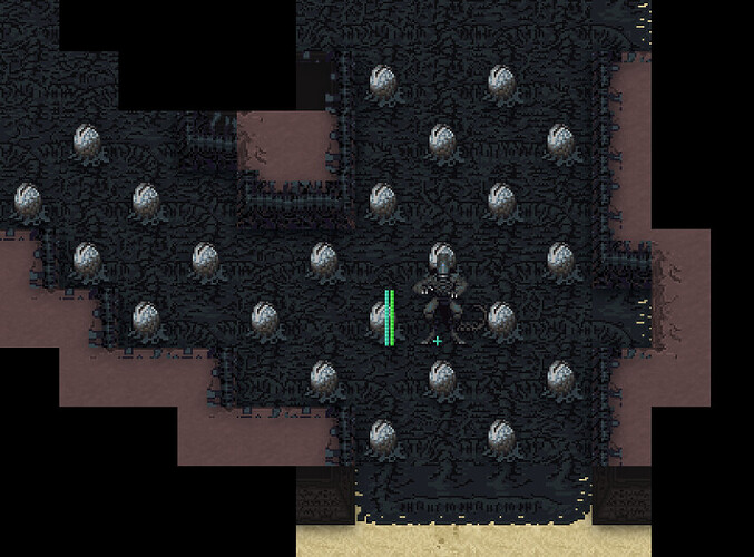 Checkerboard Egg Hallway