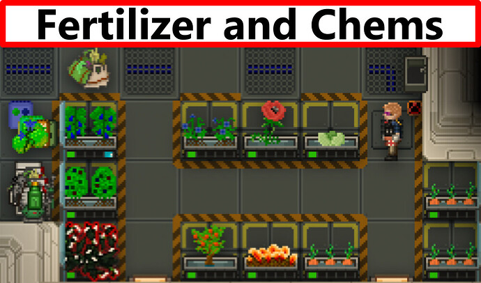Make Sure to add 10u of the Mercury solution to the Reishi to prevent species mutation. Add 10-20u doses of radium to each tray. Dump 100u Diethylamine into mutant apples and any plants with hydro chems