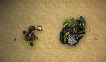 Dead Carrier with Eggs